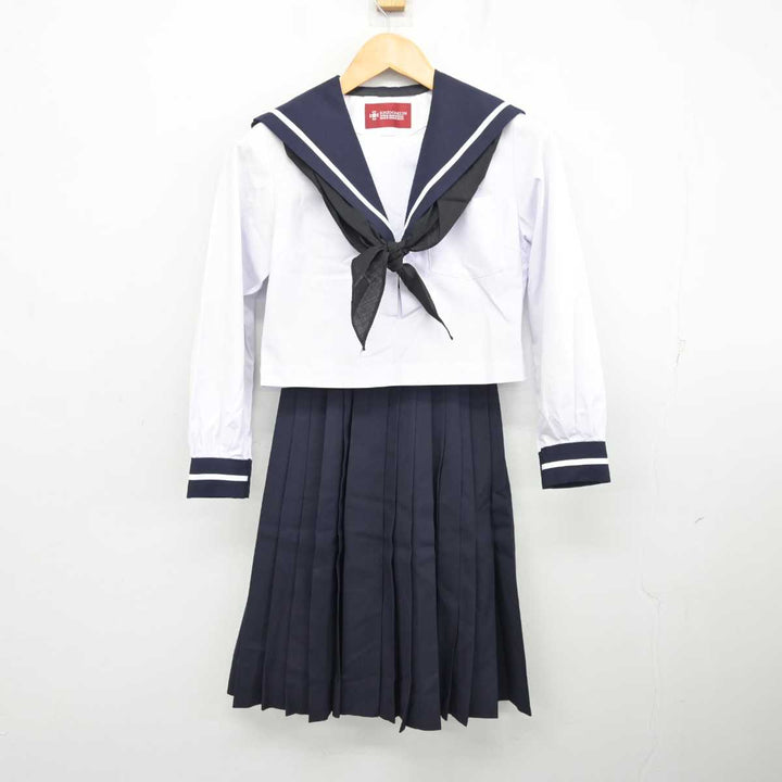 中古】愛知県 金城学院中学校 女子制服 3点 (セーラー服・スカート) sf075484 | 中古制服通販パレイド