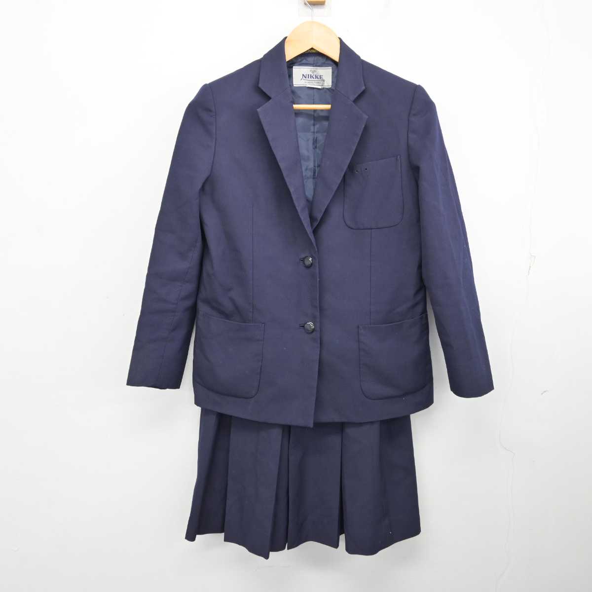 【中古】静岡県 浜松工業高等学校 女子制服 2点 (ブレザー・スカート) sf075486