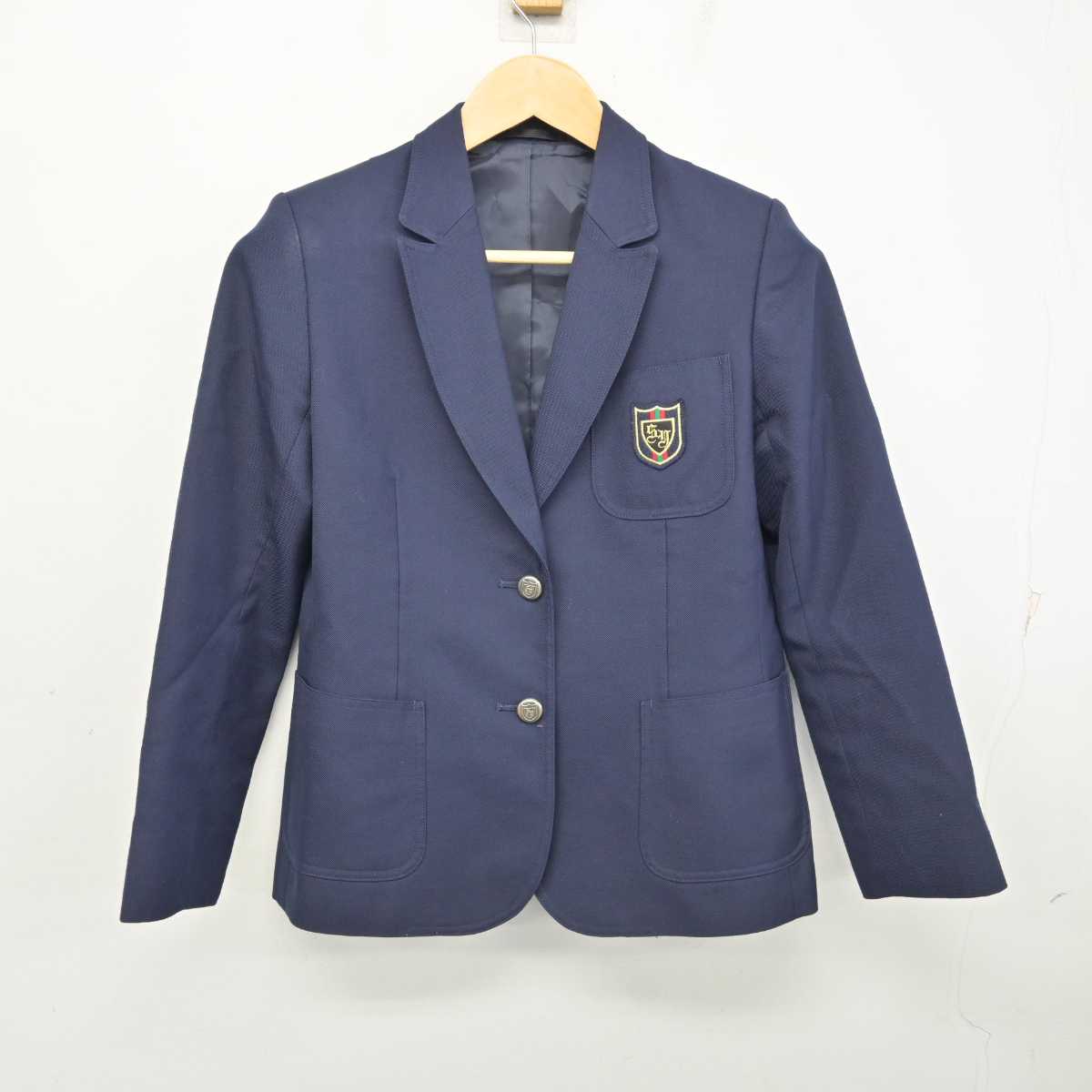 【中古】神奈川県 明徳学園相洋高等学校 女子制服 3点 (ブレザー・スカート) sf075491