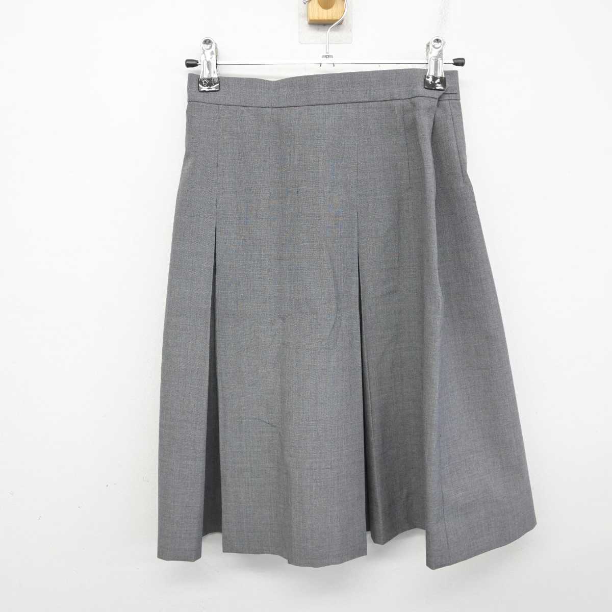 【中古】神奈川県 明徳学園相洋高等学校 女子制服 2点 (ベスト・スカート) sf075492