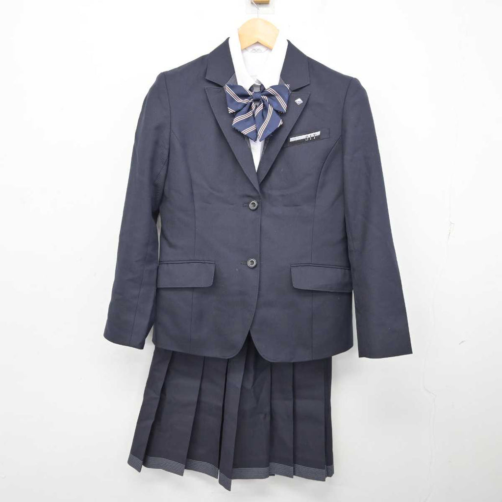 【中古】北海道 北海道札幌国際情報高等学校 女子制服 6点 (ブレザー・ニット・シャツ・スカート) sf075507 | 中古制服通販パレイド