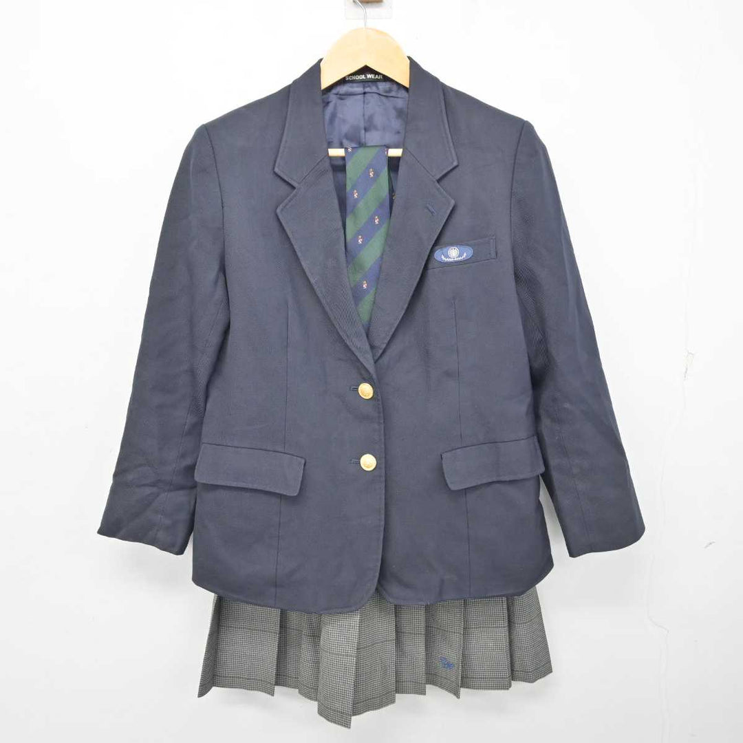 【中古】東京都 調布南高等学校 女子制服 4点 (ブレザー・スカート) sf075514 | 中古制服通販パレイド