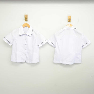 【中古】静岡県 長泉町立長泉中学校 女子制服 3点 (ブラウス・スカート) sf075517