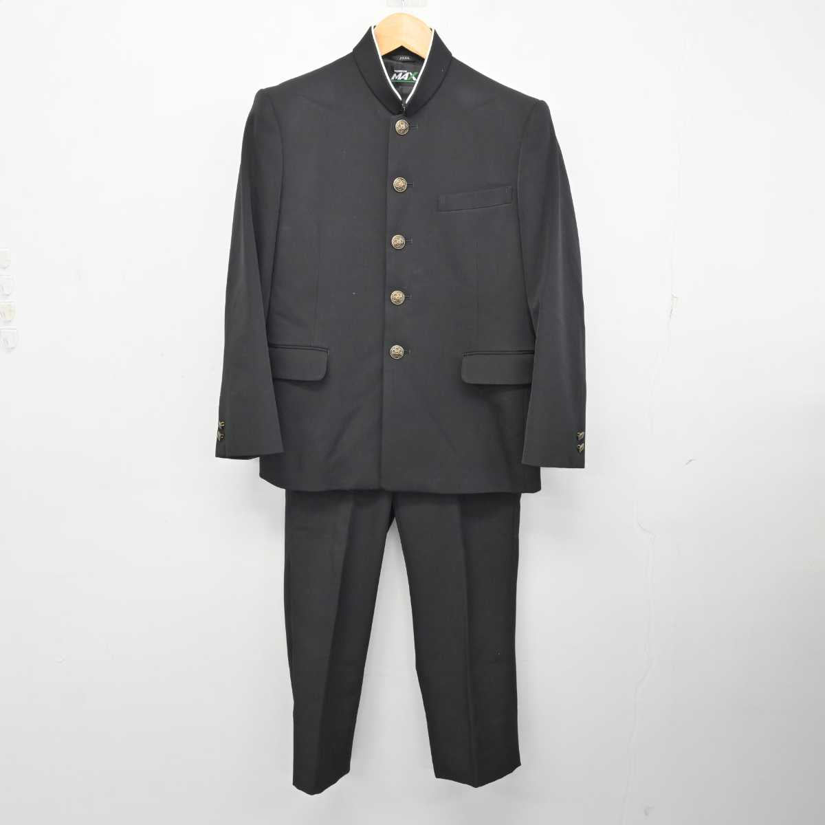 【中古】静岡県 長泉町立長泉中学校 男子制服 2点 (学ラン・ズボン) sf075520