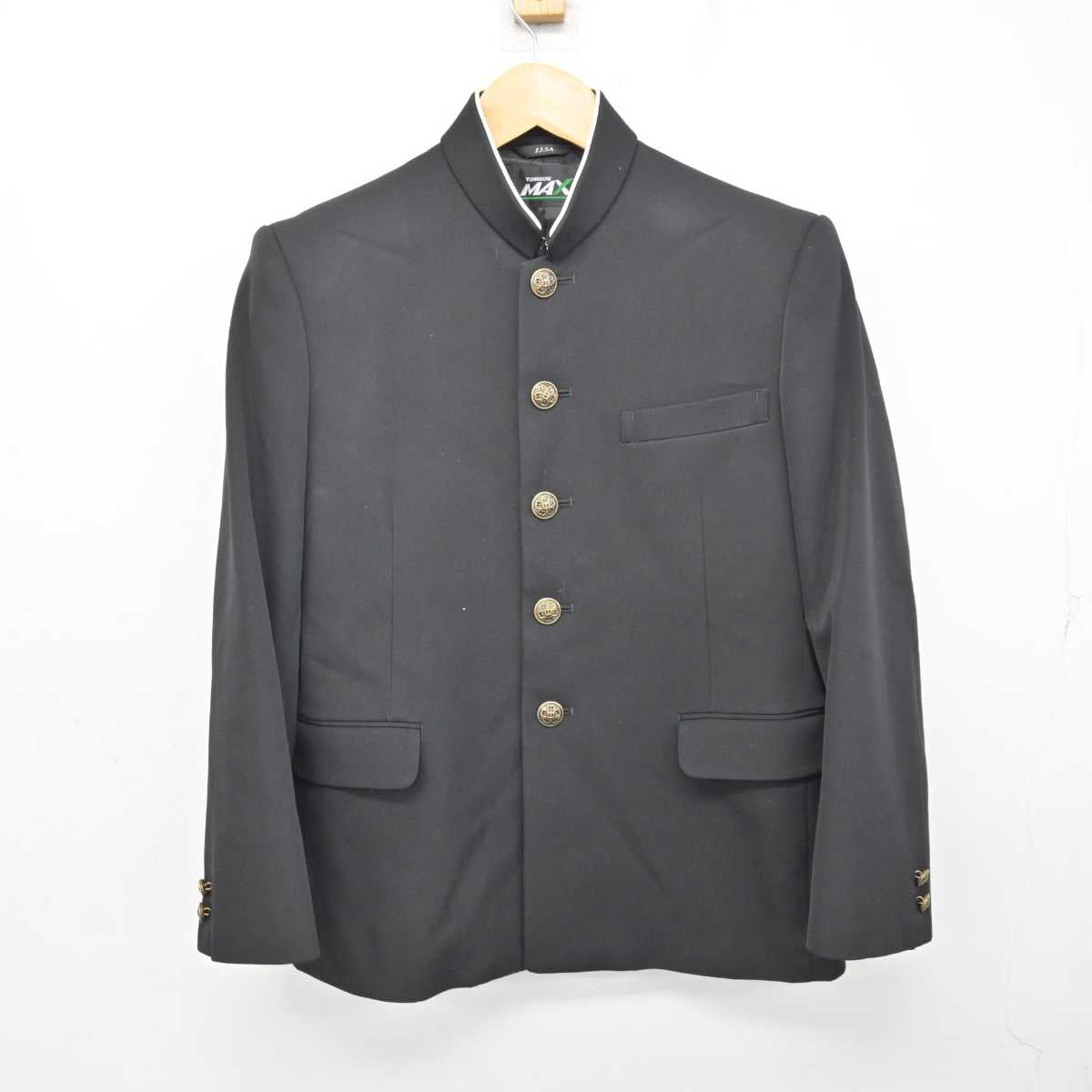 【中古】静岡県 長泉町立長泉中学校 男子制服 2点 (学ラン・ズボン) sf075520