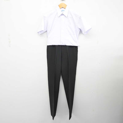 【中古】静岡県 長泉町立長泉中学校 男子制服 2点 (シャツ・ズボン) sf075521