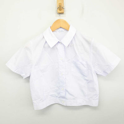 【中古】大阪府 五箇荘中学校 女子制服 2点 (シャツ) sf075526