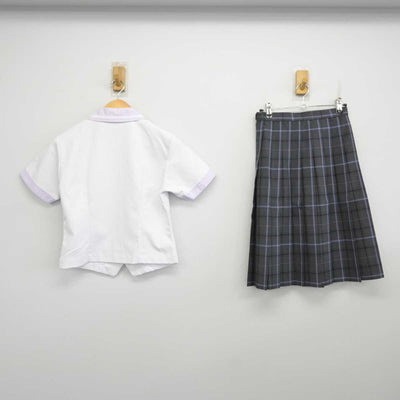 【中古】京都府 京都翔英高等学校 女子制服 2点 (シャツ・スカート) sf075555