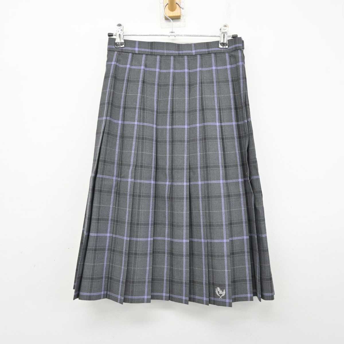 【中古】京都府 京都翔英高等学校 女子制服 2点 (シャツ・スカート) sf075555