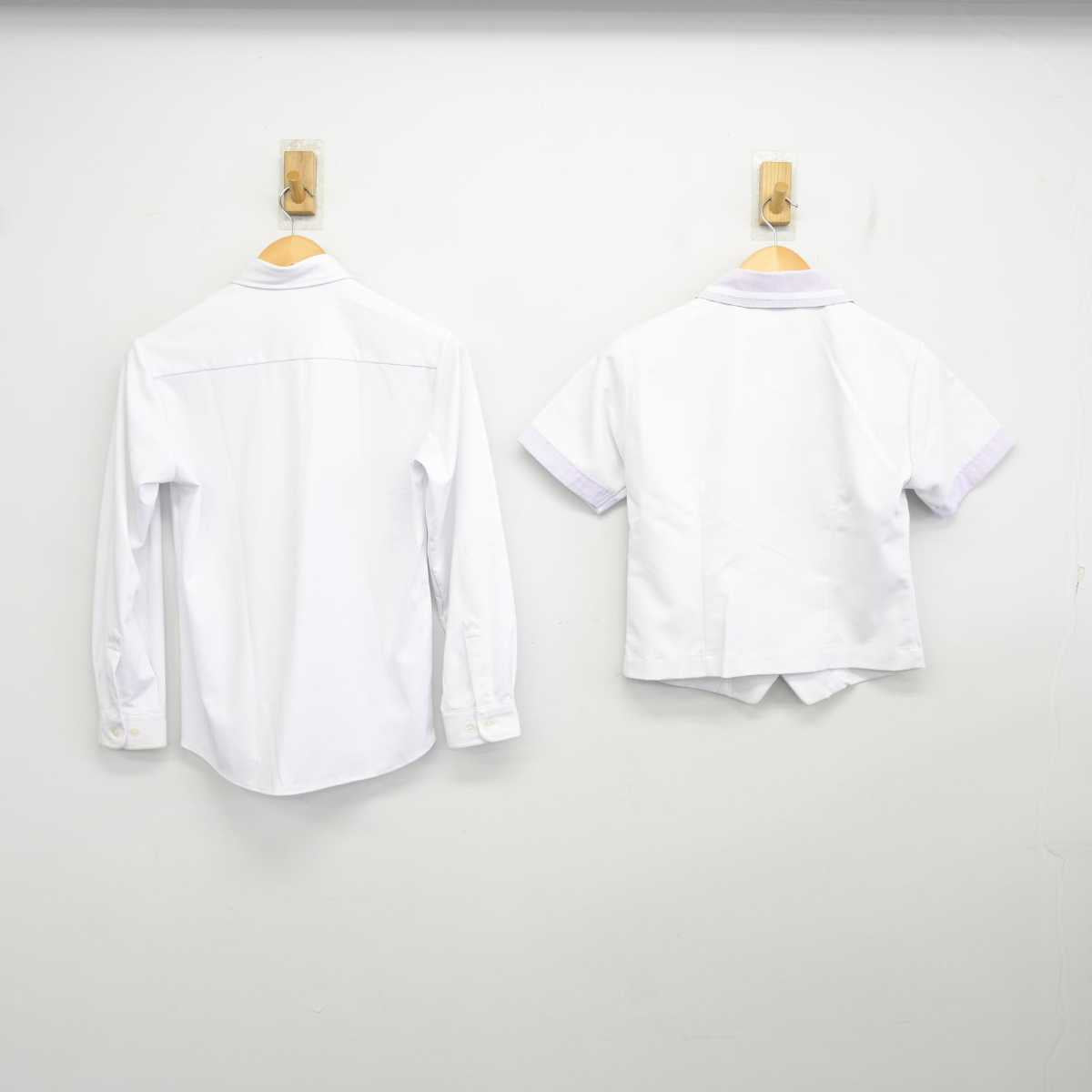 【中古】京都府 京都翔英高等学校 女子制服 2点 (シャツ・シャツ) sf075556