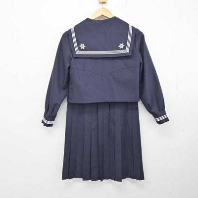 【中古】神奈川県 聖ヨゼフ学園小学校・中学校・高等学校 女子制服 3点 (セーラー服・スカート) sf075563