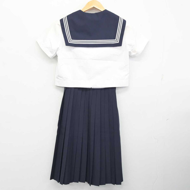 【中古】愛知県 一宮市立南部中学校 女子制服 3点 (セーラー服・スカート) sf075576