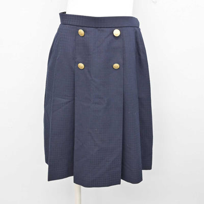 【中古】福岡県 博多学園 博多高等学校 女子制服 4点 (ブレザー・シャツ・スカート) sf075580