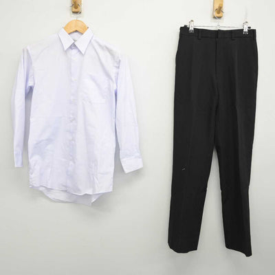 【中古】千葉県 海神中学校 男子制服 2点 (シャツ・ズボン) sf075595