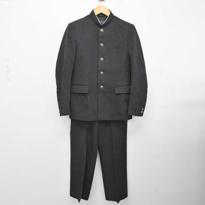 【中古】熊本県 西原中学校 男子制服 2点 (学ラン・ズボン) sf075603