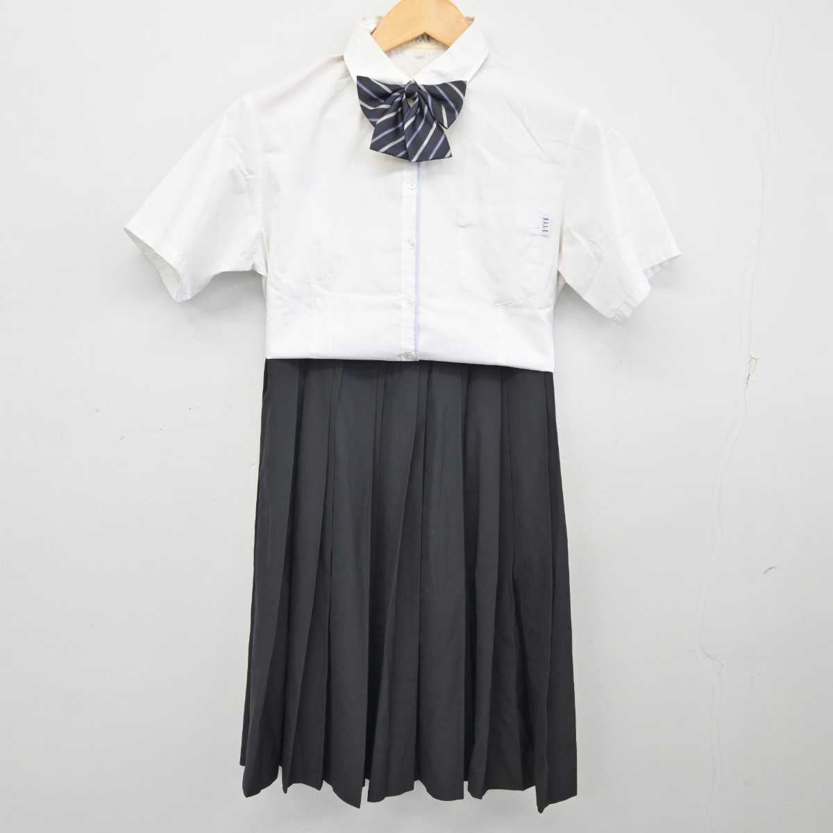 【中古】大阪府 金光藤蔭高等学校 女子制服 4点 (シャツ・シャツ・スカート) sf075639