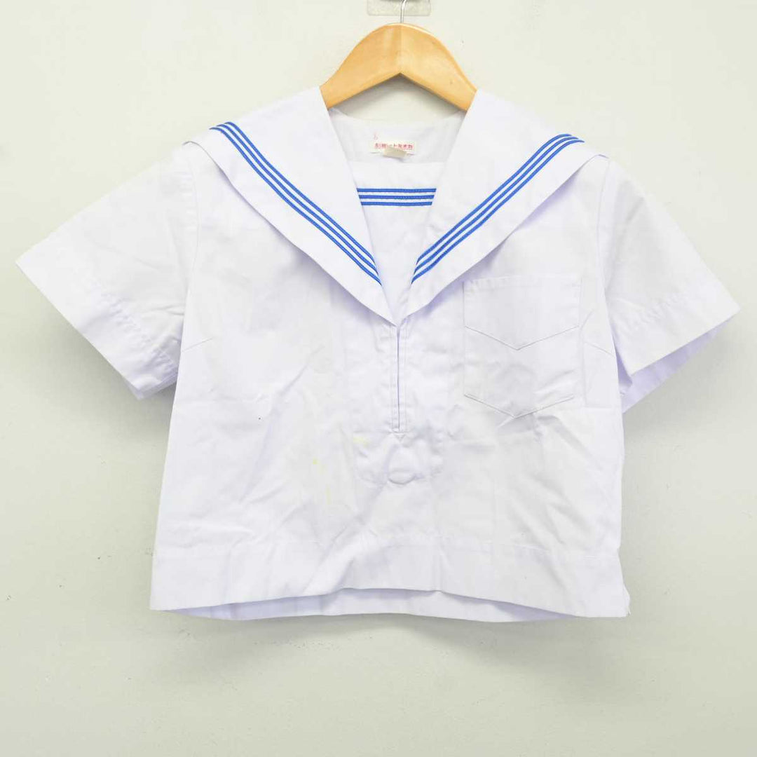 【中古】 礼服／中折帽とセーラー服/新風舎/木下順一 中古】大阪府 木津中学校 女子制服 3点 (セーラー服) sf075644