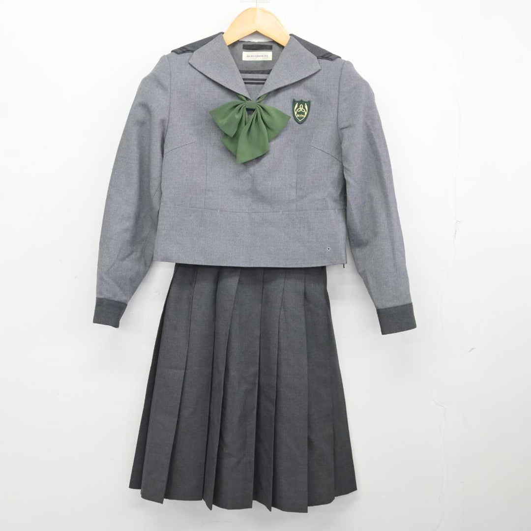 中古】岡山県 山陽学園中学校・高等学校 女子制服 5点 (セーラー服・スカート) sf075647 | 中古制服通販パレイド