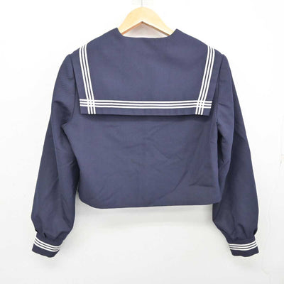 【中古】広島県 尾道北高等学校 女子制服 2点 (セーラー服・スカート) sf075748