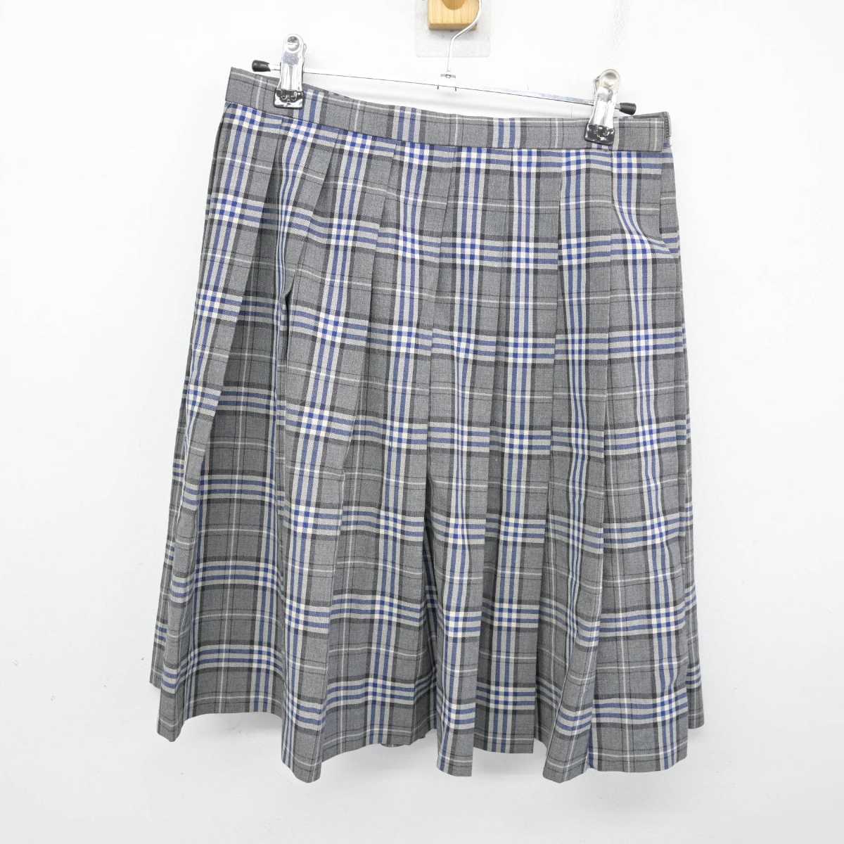 【中古】愛知県 至学館高等学校 女子制服 3点 (シャツ・スカート) sf075762