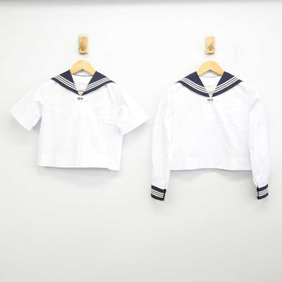 【中古】東京都 大妻中学高等学校 女子制服 2点 (セーラー服) sf075777