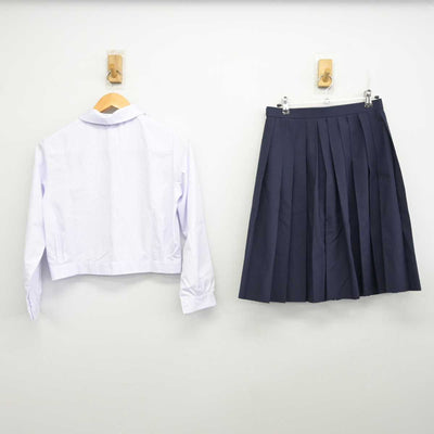 【中古】大阪府 大浜中学校 女子制服 4点 (シャツ・スカート) sf075784