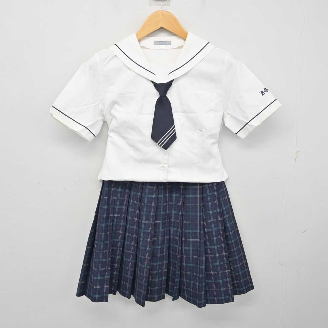 中古】大阪府 賢明学院中学校・高等学校 女子制服 3点 (セーラー服・スカート) sf075822 | 中古制服通販パレイド