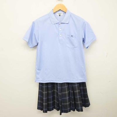 【中古】千葉県 東葛飾中学校・高等学校 女子制服 2点 (シャツ・スカート) sf075827