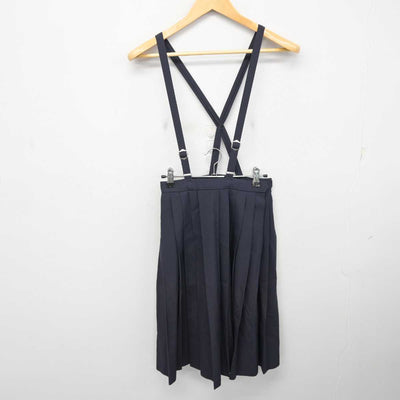 【中古】兵庫県 大社中学校 女子制服 2点 (ニット・スカート) sf075830