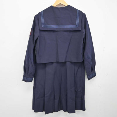 【中古】山梨県 山梨英和高等学校 女子制服 3点 (セーラー服・スカート) sf075865