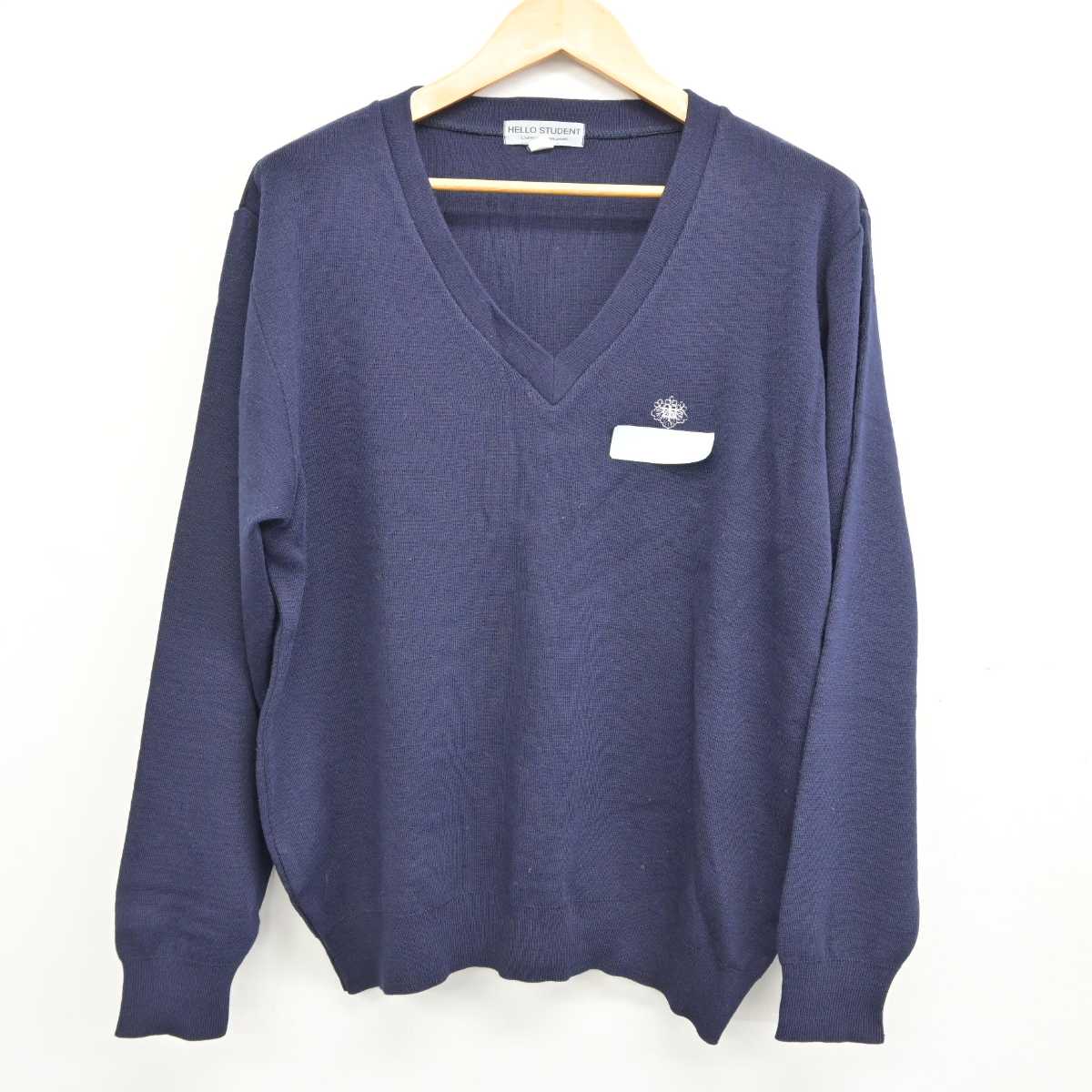 【中古】山梨県 山梨大学教育学部附属中学校 男子制服 2点 (ニット・ズボン) sf075871