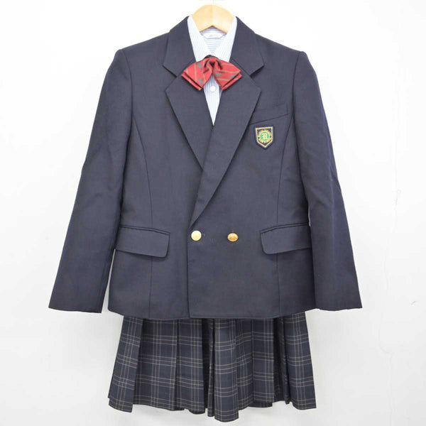 【中古】島根県 益田東高等学校 女子制服 4点 (ブレザー・シャツ・スカート) sf075887 | 中古制服通販パレイド