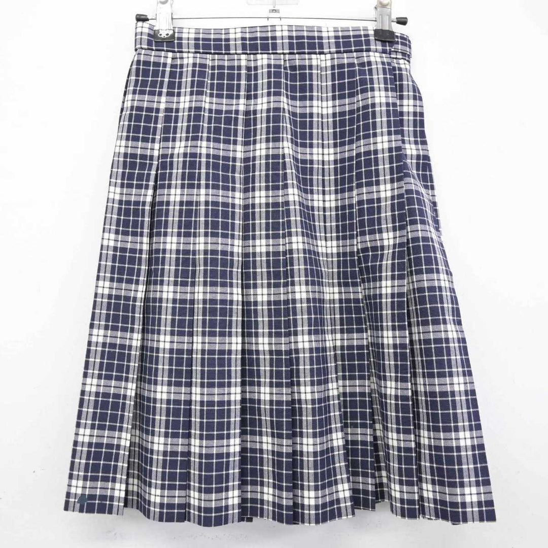 中古】島根県 益田東高等学校 女子制服 3点 (シャツ・スカート