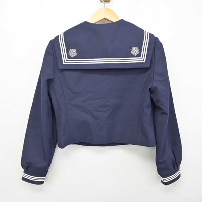 【中古】千葉県 松戸市立第五中学校 女子制服 3点 (セーラー服・スカート) sf075904