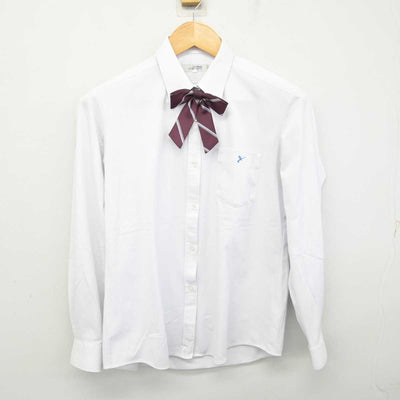 【中古】埼玉県 山村学園高等学校 女子制服 4点 (ニット・シャツ・スカート) sf075916