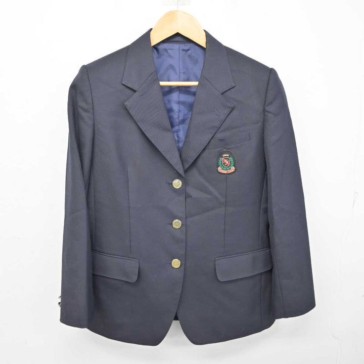 【中古】埼玉県 川越市立城南中学校 女子制服 3点 (ブレザー・スカート) sf075920