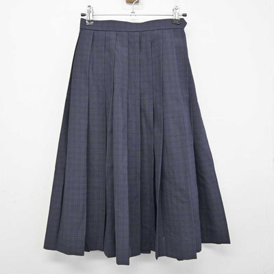 【中古】福岡県 福岡市内中学標準服 女子制服 2点 (シャツ・スカート) sf075935