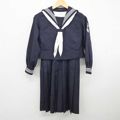 【中古】東京都 共立女子中学校 女子制服 4点 (セーラー服・スカート) sf075979