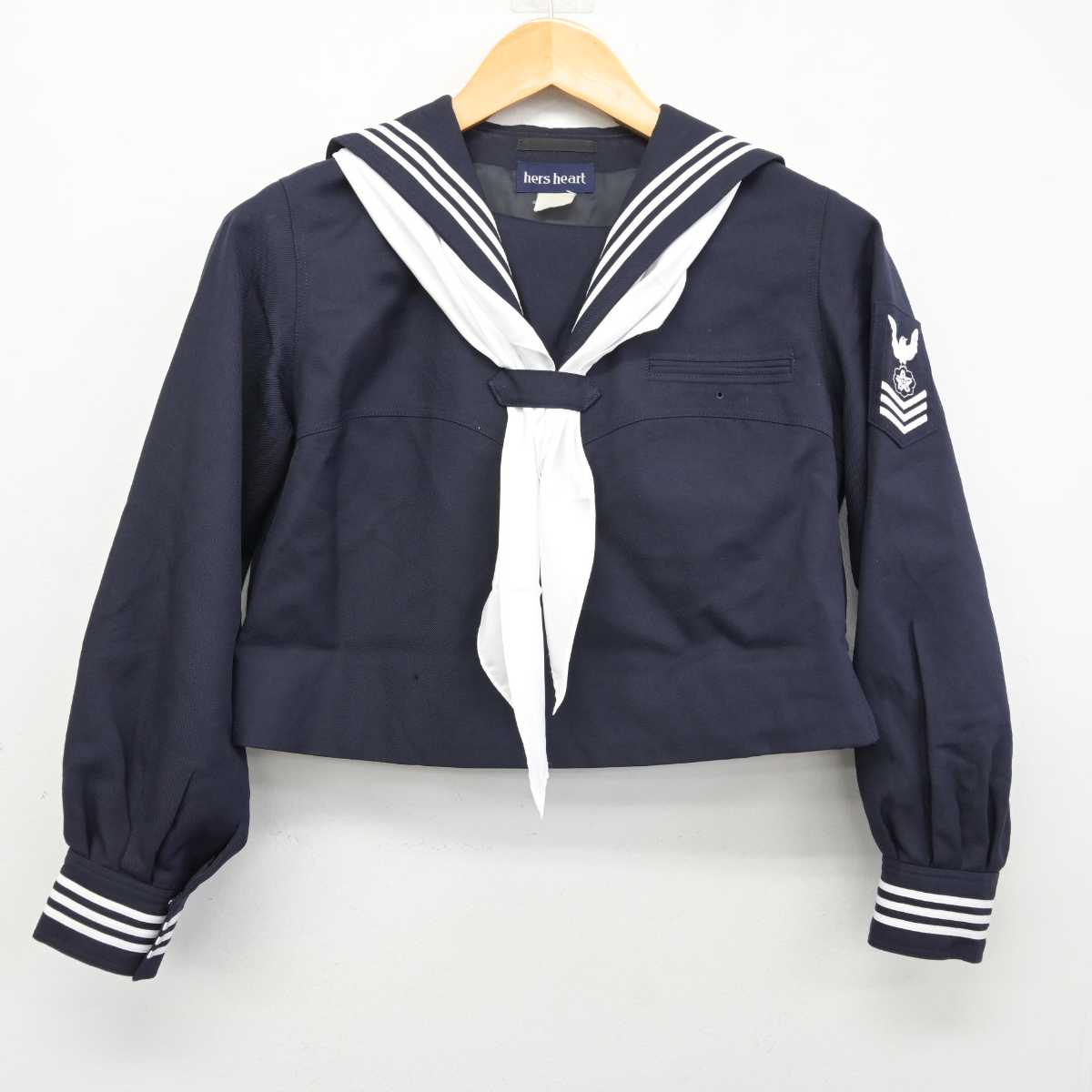 【中古】東京都 共立女子中学校 女子制服 4点 (セーラー服・スカート) sf075979