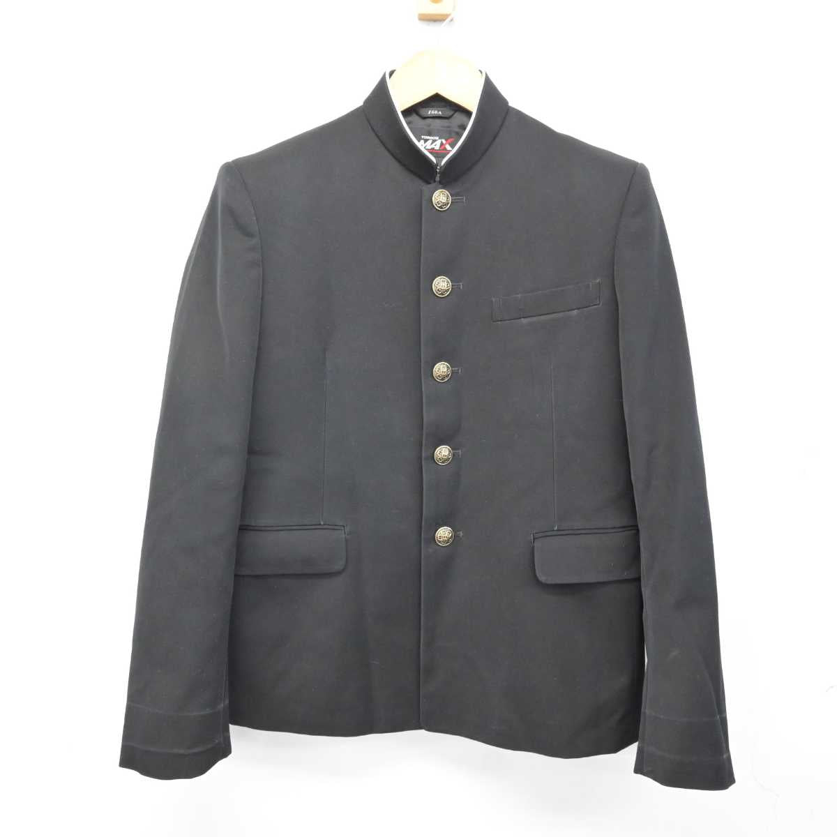 【中古】富山県 射北中学校 男子制服 2点 (学ラン・ズボン) sf075997