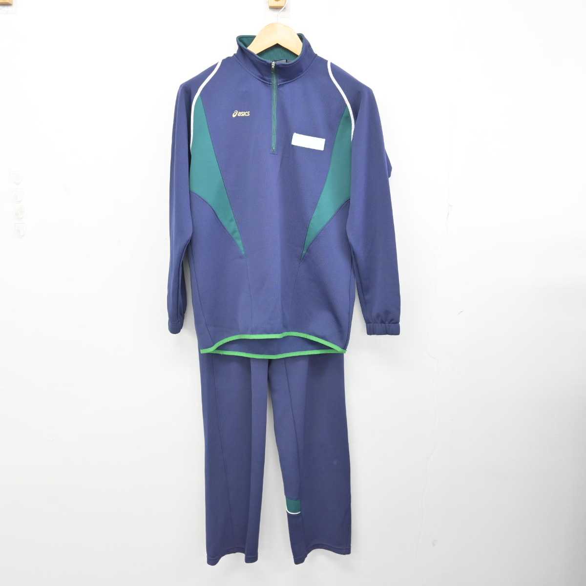 【中古】千葉県 銚子市立銚子高等学校 女子制服 2点 (ジャージ 上・ジャージ 下) sf076003