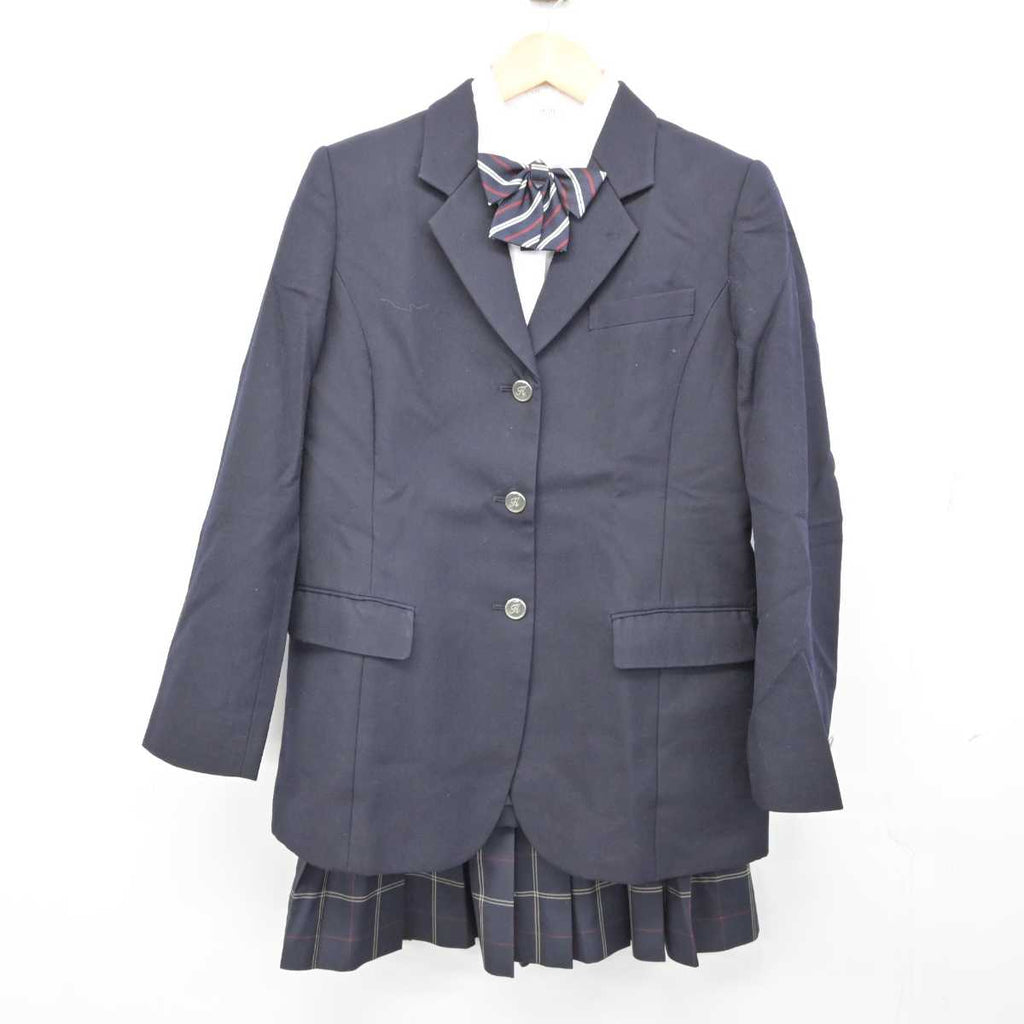 【中古】東京都 駒沢大学高等学校 女子制服 5点 (ブレザー・シャツ・スカート) sf076028 | 中古制服通販パレイド