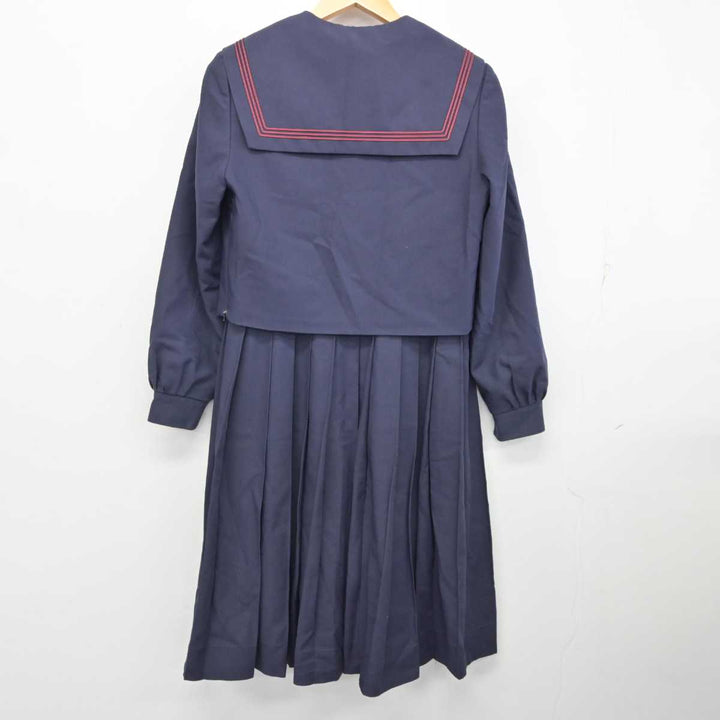 【中古】福岡県 櫛原中学校 女子制服 3点 (セーラー服・ジャンパースカート) sf076066 | 中古制服通販パレイド