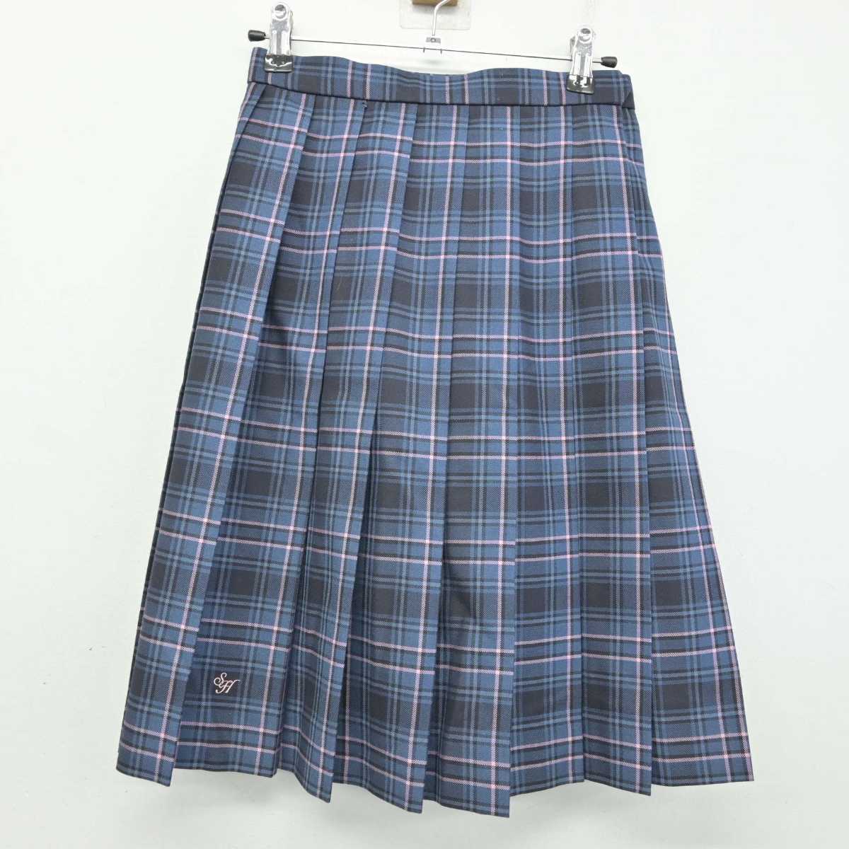 【中古】愛知県 桜丘高等学校 女子制服 3点 (ブレザー・シャツ・スカート) sf076071