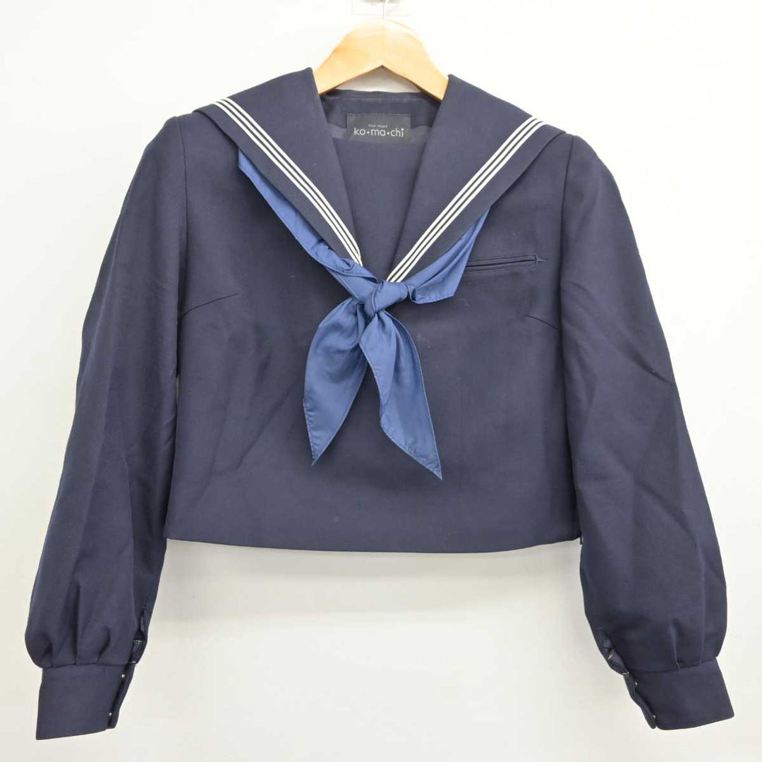 中古】福岡県 香椎第一中学校 女子制服 3点 (セーラー服・ジャンパースカート) sf076080 | 中古制服通販パレイド