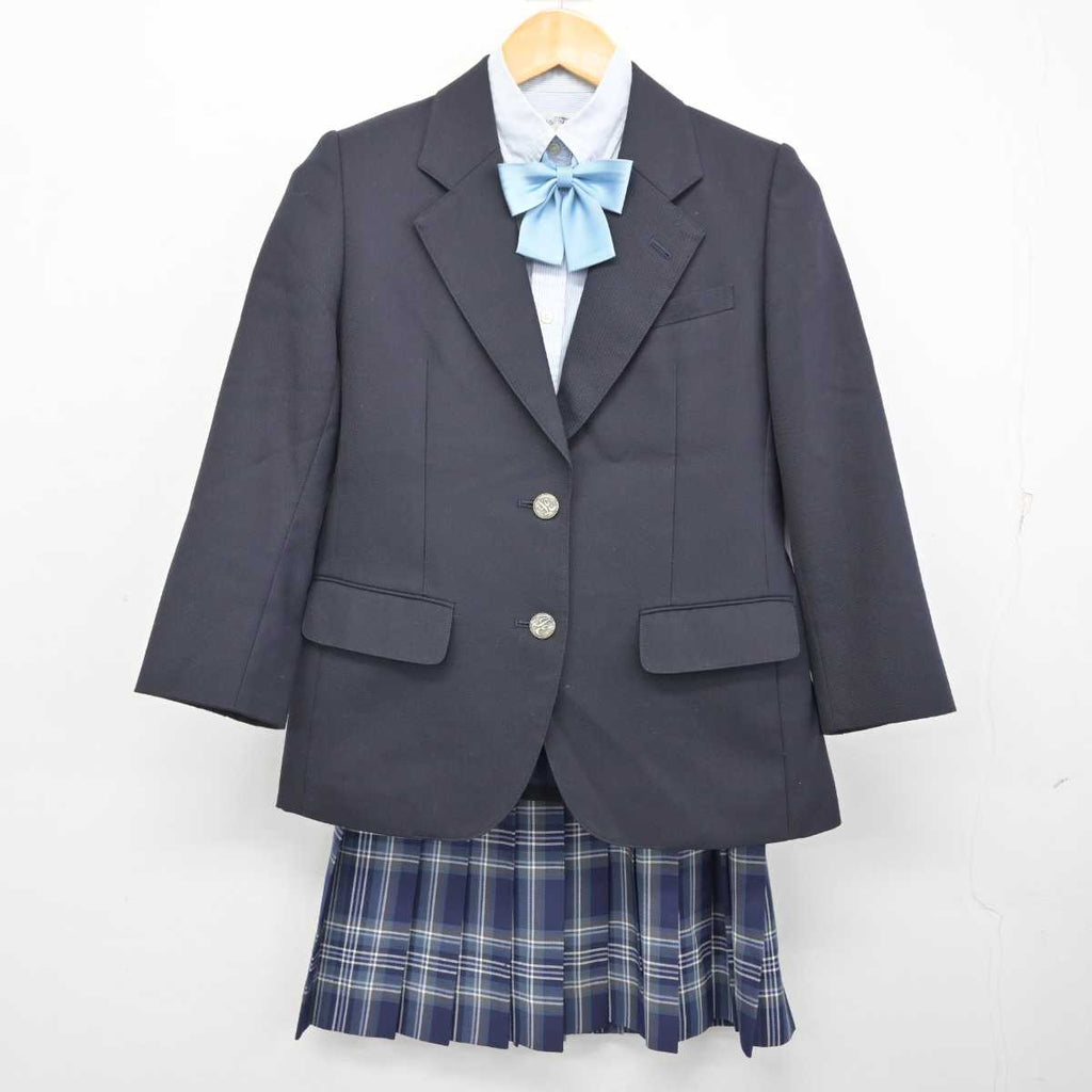 【中古】愛媛県 今治東中等教育学校 女子制服 4点 (ブレザー・シャツ・スカート) sf076087 | 中古制服通販パレイド