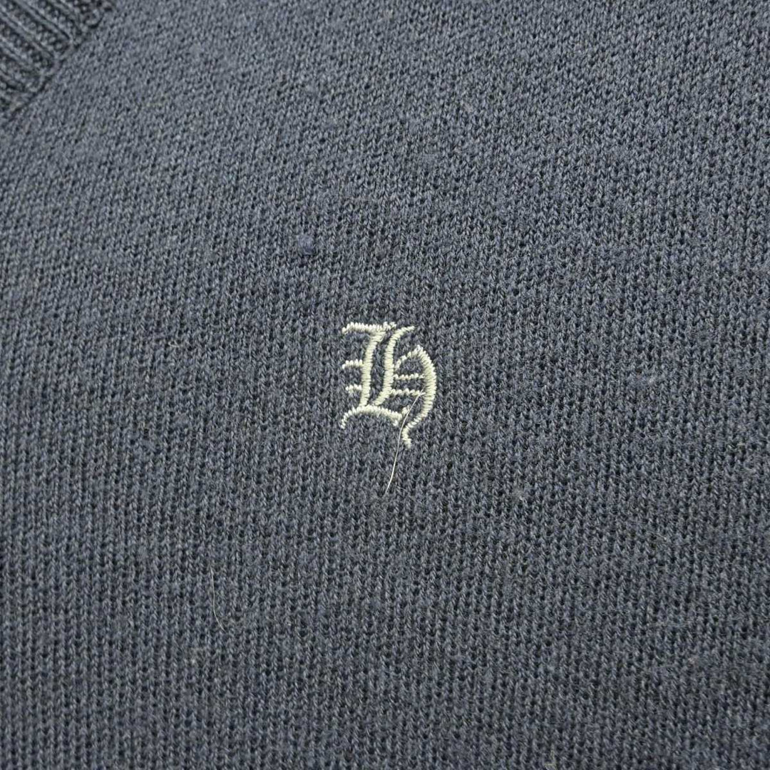 中古】兵庫県 白陵中学校・高等学校 男子制服 3点 (ニット・シャツ