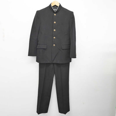 【中古】山形県 沖郷中学校 男子制服 3点 (学ラン・シャツ・ズボン) sf076173