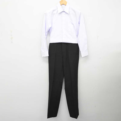 【中古】山形県 沖郷中学校 男子制服 3点 (学ラン・シャツ・ズボン) sf076173