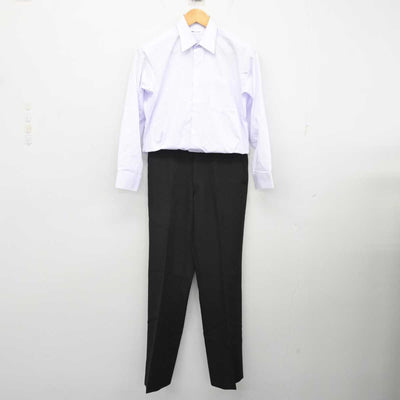 【中古】山形県 沖郷中学校 男子制服 2点 (シャツ・ズボン) sf076174